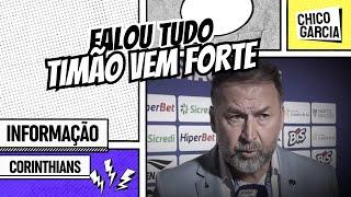 CORINTHIANS: PRESIDENTE FALA SOBRE ROGER GUEDES, YURI, SE RAMÓN FICA E CONFIRMA HUGO SOUZA