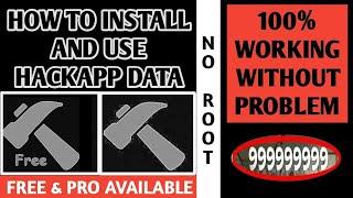 how to install and use hack app data || hack app data without root || hack app data 2022