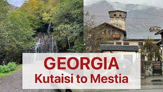 Private transfer from Kutaisi to Mestia - Travel through Georgia Part 6