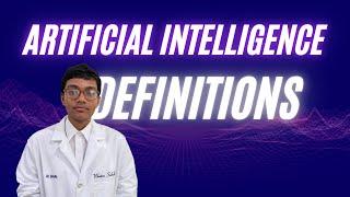 Artificial Intelligence A.I. | Definitions