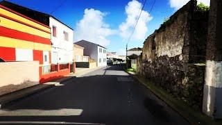 Bike tour in Arrifes (Ponta Delgada) almost everywhere in 4K, Sao Miguel Azores Portugal05.01.2025