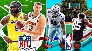 I Swapped The NBA And The NFL