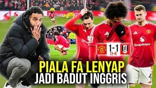 NASIB MAKIN MIRIS TERDEPAK DARI PIALA FA MU DIPASTIKAN TANPA GELAR DOMESTIK CUMA JADI BADUT INGGRIS!