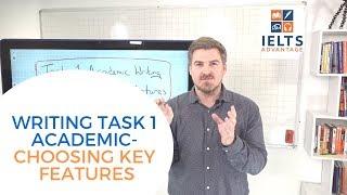 IELTS Writing Task 1 Academic- Choosing Key Features