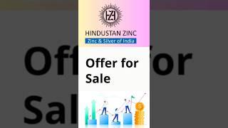 Hindustan Zinc Offer for Sale Details | Govt. Sale its stake in Hindustan Zinc | #ofs #hindustanzinc