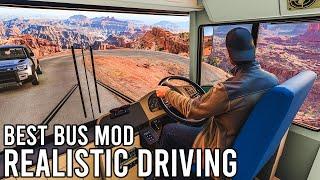 BeamNG, Most Realistic BUS Mod, Realistic Driving, T300RS, Steering Wheel Camera, 4K HQ