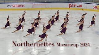 Northernettes  Mozartcup 2024 Short Program - Synchronized skating