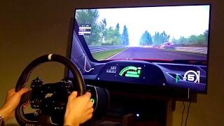 Assetto Corsa on Xbox One + Fanatec CSW V2 | Alfa Romeo 155 TI V6 | Nordschleife