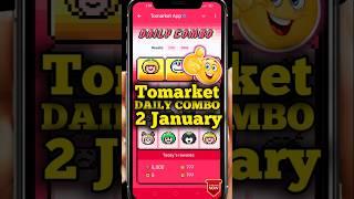 Tomarket Daily Combo 2 January | Tomarket Today Combo | Tomarket Combo | Tomarket Combo Card