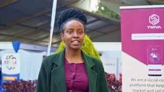 Sharon Wangare-GROOTS KENYA at the KEPSA x Twiva SMEs Conference