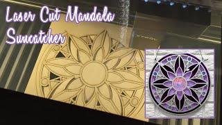 Beginner Laser Engraver/Cutter - Xtool P2 Laser Cut Mandala Suncatcher