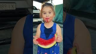 Cute baby eating watermelon  #shorts #comedy #funny