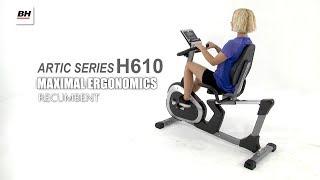 H610 - Artic Series Maximal Ergonomics Recumbent Bike | BH Fitness