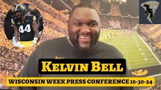 Kenneth Merrieweather the NEXT DUDE UP on Iowa Football's D-line? | DL Coach Kelvin Bell presser