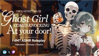 [ASMR Roleplay] Knock Knock! Ghost Girl Won't Take "No" for an AnswerSUPER SPOOPY DO NOT CLICK! 