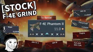 [STOCK] F-4E Phantom Experience!| Worst plane in this BR?!(I'm getting wrecked every game)