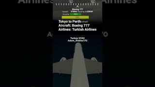 PTFS: Tokyo to Perth #roblox #avgeek