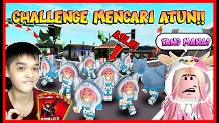 CHALLENGE YANG NEMU ATUN DAPAT 200 ROBUX !! MOMON PUSING !! Feat @sapipurba Brookhaven Roblox