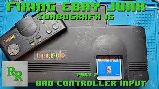 Turbografx-16 - Part 2 - Bad Controller Circuit - Fixing Ebay Junk