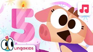 Happy Birthday Song for 5-Year-Olds 5️⃣ Songs for kids | Lingokids