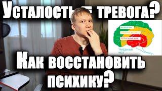 Как быстро восстановиться. Тревожность и неокортекс. Психотерапия.