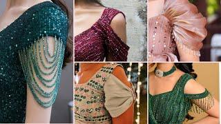 Fancy Sleeve Designs 2025 /Blouse Sleeve Designs/ Astin Ki Design/ Bazu ky designs