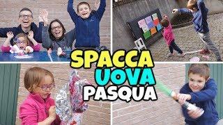 LE SPUGNETTE COLORATE DECIDONO lo Spacca Uova di Pasqua GBR