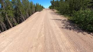 Road from Lynn Lake to Kinoosao