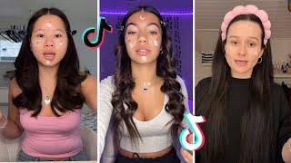 Makeup Tutorial Tiktok Compilation - GRWM  ( Get Ready With Me ) ️(Skincare, Makeup, Outfits) 1113