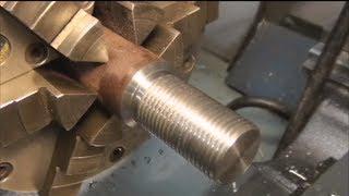 Thread Cutting on the Lathe, Part Four - Setting up the Lathe and Cutting the Thread