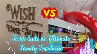 Disney Wish Tower Suite vs Icon of the Seas Ultimate Family Townhouse