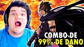 ACERTEI UM MEGA COMBO E O OPONENTE DESISTIU DE JOGAR: KOF 2002 UM ONLINE!!!