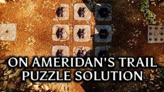 Dragon Age: Inquisition - Jaws of Hakkon DLC - 'On Ameridan's Trail' Puzzle solution