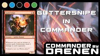 Building Around Guttersnipe in Commander