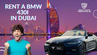 Rent a BMW 430i In Dubai with 1937 Car Rentals #dubai #luxurycar #carrental #trust #luxury