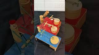 Diy mini chaff cutter machine | mini tractor | @Mini Creative #h #minimachine#0.81//