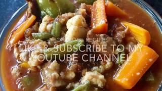 SWEET AND SOUR PORK