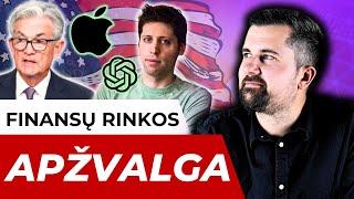 Finansų rinkos naujienos - Nvidia rekordai | OpenAI naujas produktas | Kinijos draudimai ir kita