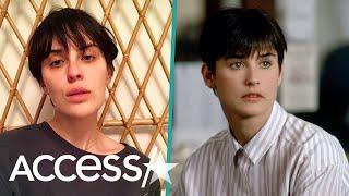 Tallulah Willis Is The Spitting Image Of Mom Demi Moore’s 'Ghost' Character With New Pixie Haircut