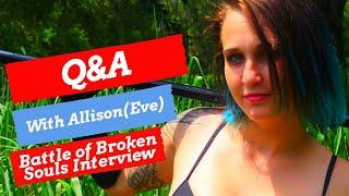 Meet Eve! THE ANIME ALLIANCE: BATTLE OF BROKEN SOULS: LIVE ACTION ANIME Q&A