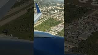 EPIC Delta Air Lines Boeing 757-300 thrust reduction out of FLL! #shorts