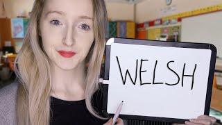 ASMR School Teacher Role Play | (Learning Welsh!)