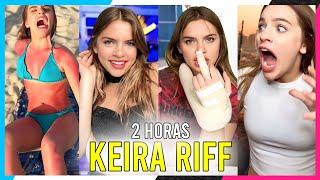 2 HORAS dos MELHORES VÍDEOS De KEIRA RIFF! TENTE NÃO RIR