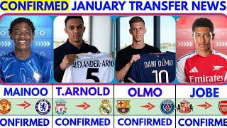 THE LATEST CONFIRMED TRANSFER NEWS AND RUMOURS WINTER TRANSFERS2025| TRENT ARNOLD, OLMO,JOBE,MAINO