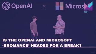 Is the OpenAI and Microsoft ‘Bromance’ Headed For a Break? | Bytes: Week in Review |Marketplace Tech