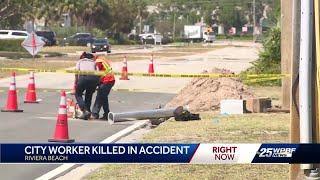 City Worker Killed in Accident