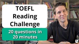 TOEFL Reading Practice: 20 Factual Information Questions and Answers