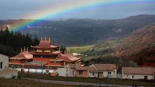 History of Lerab Ling and the Temple