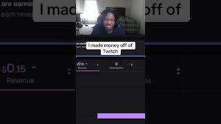 I made money off twitch #twitch #javontayzz