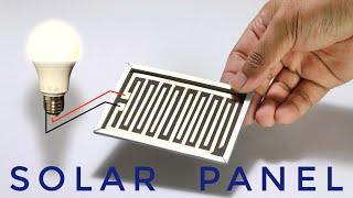 How to make a solar panel at home diy